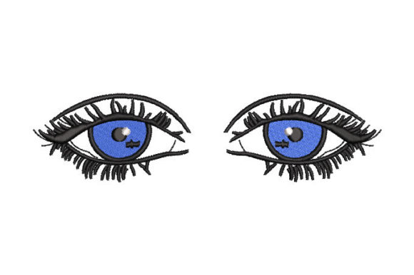 Blue Eyes: A Designer’s Take on This Embroidery Motif