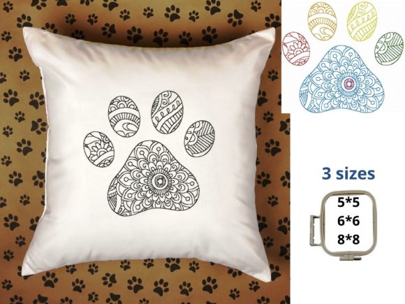 Dog Paw Print Mandala: A Designer’s Review