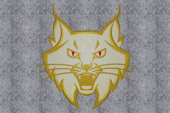 Lynx Head Embroidery Review for Small Business Merch