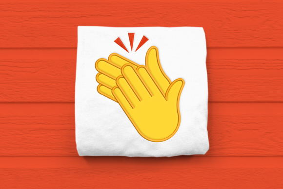 Review: Clapping Hands Emoji Applique for Holiday Sales