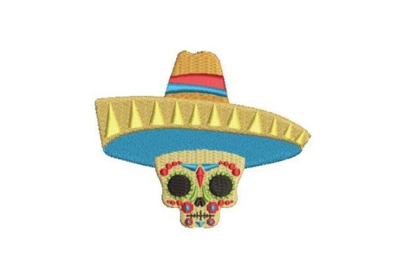 Review: Day of the Dead Mask with Sombrero