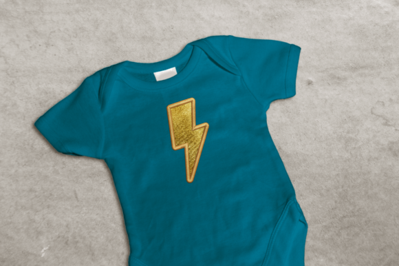Reviewing the Lightning Bolt Applique for Custom Gifts