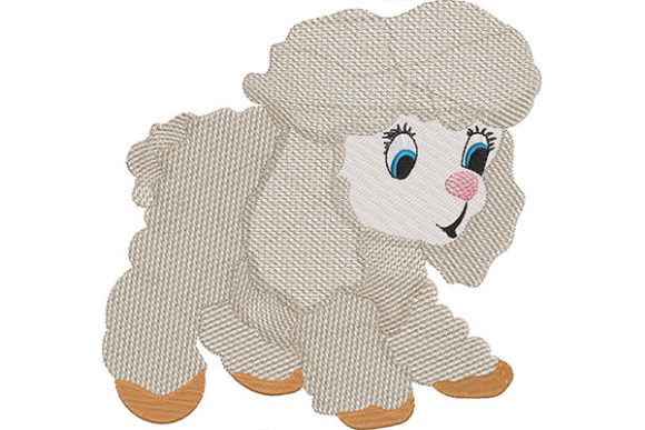 Sheep with Light Coat: A Seasonal Embroidery Review